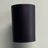 Matte Black Exterior Round Downlight Cylinder Wall Sconce