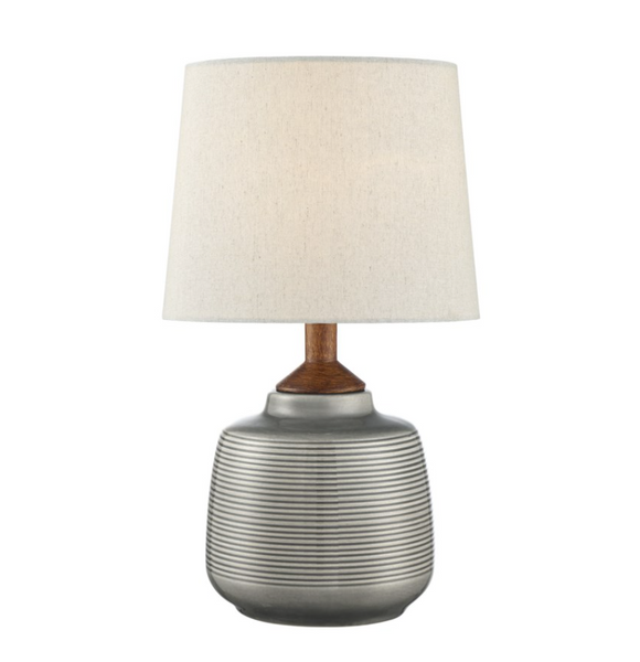 Lismore Grey Table Lamp