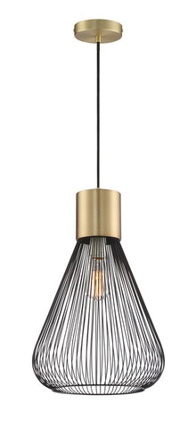 Freira Modern Cage Pendant by Lite Source