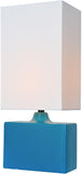 Kara Blue Modern Table Lamp
