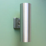 Remcraft 314 Exterior Up Down Wall Sconce in Satin Aluminum