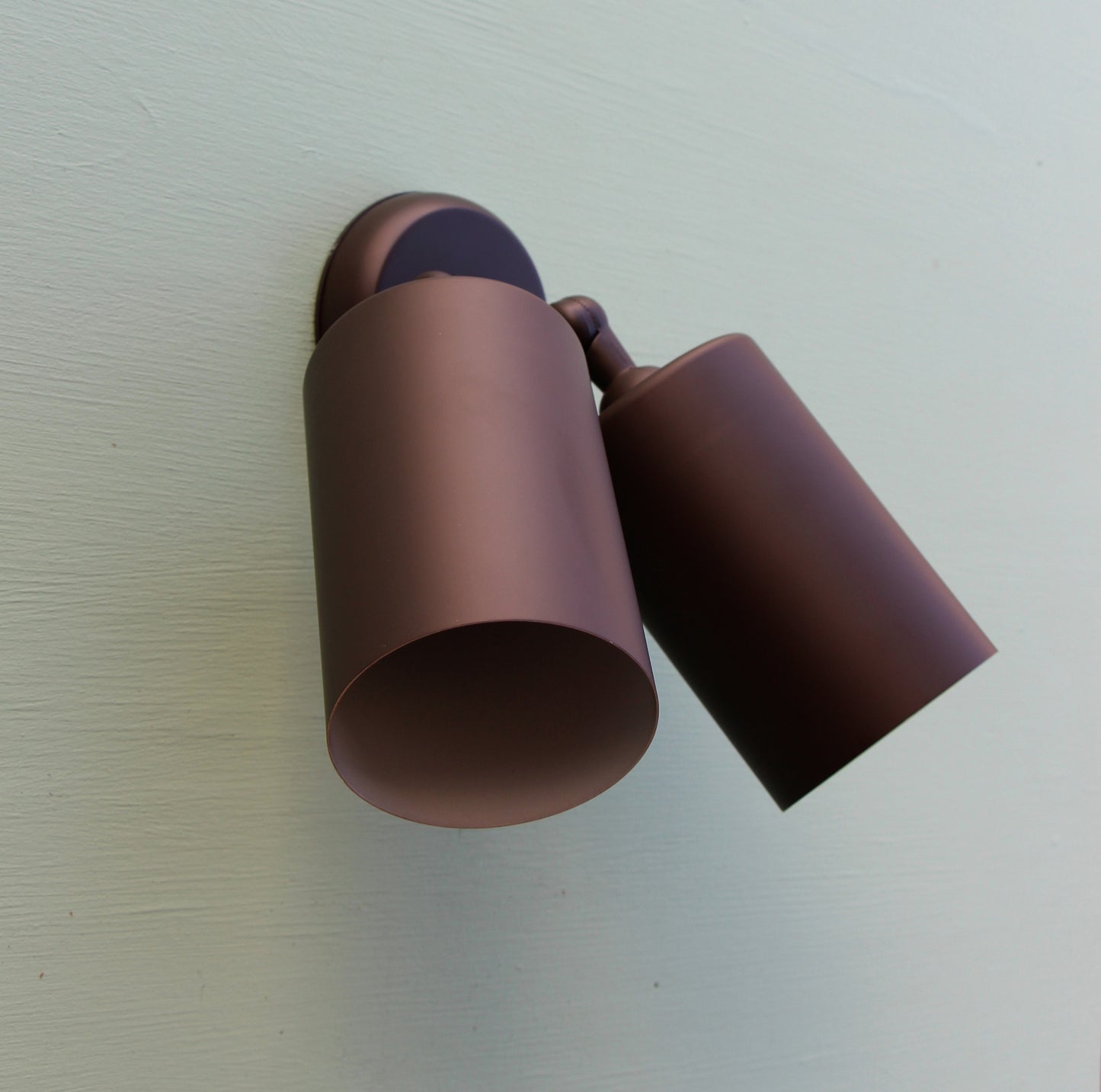 Remcraft 2116 Exterior Double Cylinder Modern Wall Sconce Bronze