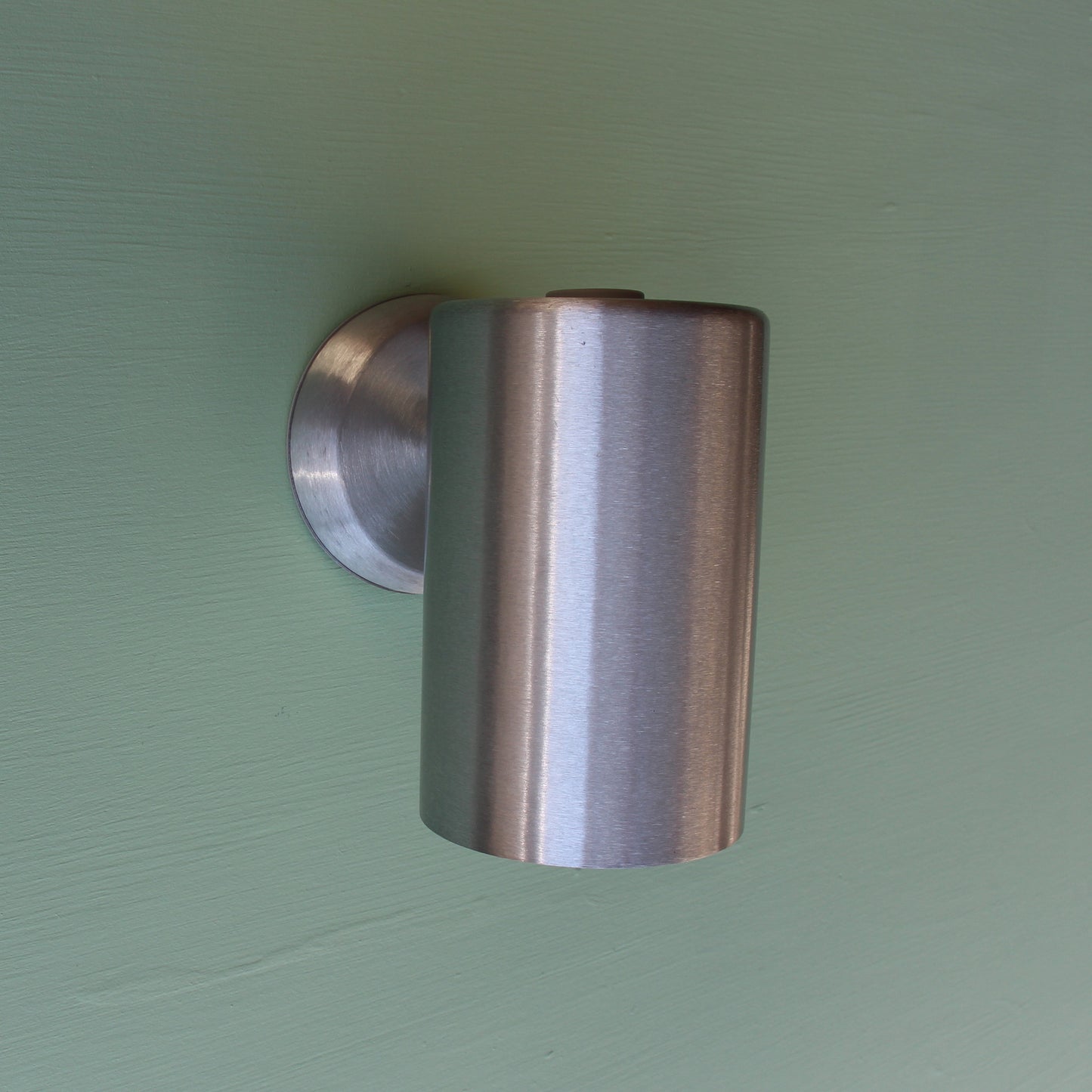 Remcraft 214 Exterior Downlight Sconce in Satin Aluminum