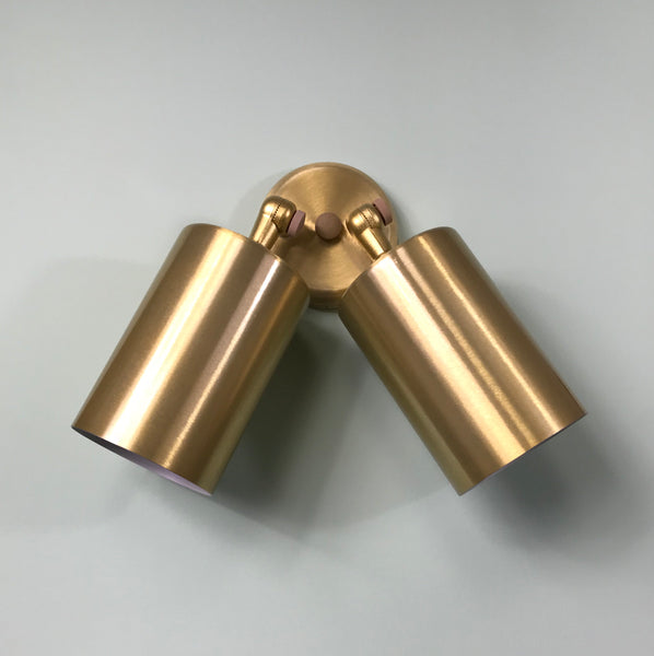 Double Cylinder Sconce