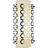 Parker Wall Sconce Retro Light Fixture by Johnathan Adler - Polished Nickel