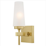 Chaddsford Modern Wall Sconce by Westinghouse in Champagne Brass
