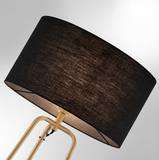 Patterson Black & Gold Floor Lamp