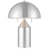 Ranae Modern Metallic Dome Table Lamp 