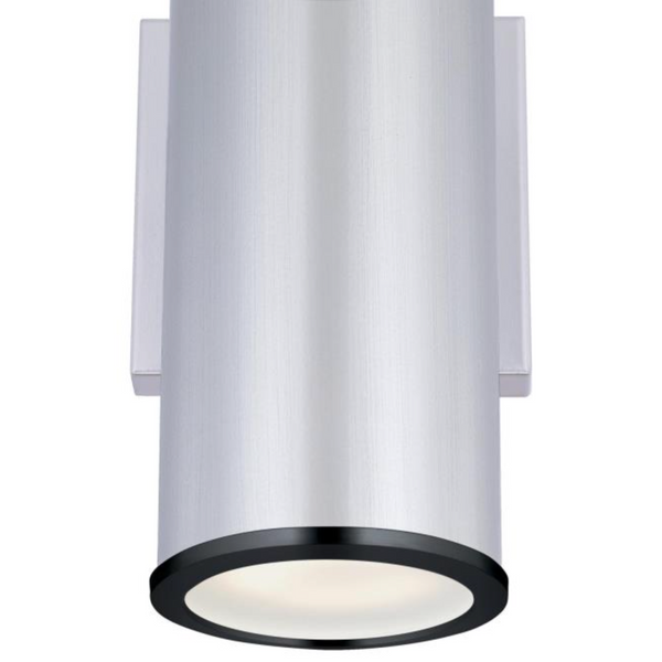 Mayslick Dimmable LED Exterior Wall Sconce - Outdoor 2-light Up-Down ...