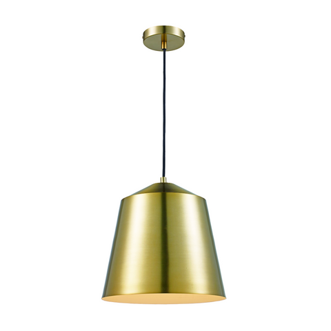 Benjamin Modern Bell Shade 1-Light Industrial Pendant