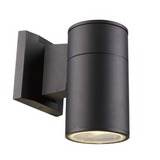 Small LED Compact Downlight Exterior Pocket 1-Light Wall Sconce