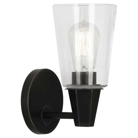 Wheatley Clear Glass Wall Sconce